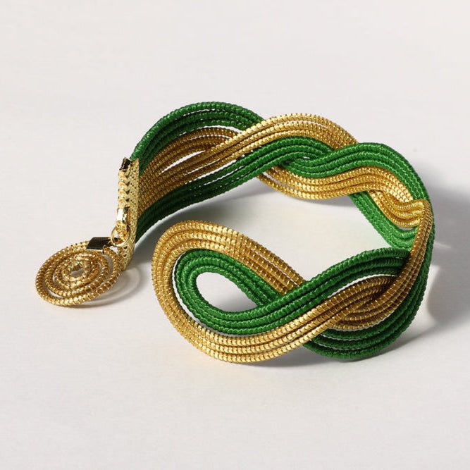 Armreif Verde – Handgemachtes Unikat aus Capim Dourado | Online kaufen bei Capido Shop