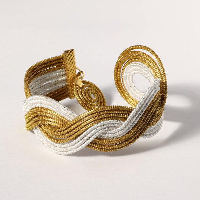 Armreif Gelo – Handgemachtes Unikat aus Capim Dourado | Online kaufen bei Capido Shop