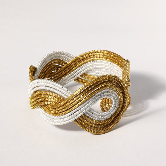 Armreif Gelo – Handgemachtes Unikat aus Capim Dourado | Online kaufen bei Capido Shop