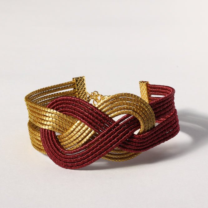 Armreif Madalosso – Handgemachtes Unikat aus Capim Dourado | Online kaufen bei Capido Shop