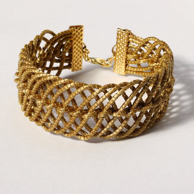 Armreif Festa – Handgemachtes Unikat aus Capim Dourado | Online kaufen bei Capido Shop