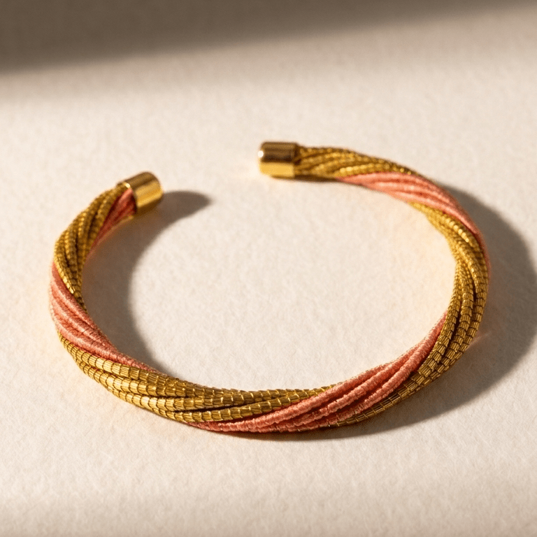 Armreif Loro – Handgemachtes Unikat aus Capim Dourado | Online kaufen bei Capido Shop