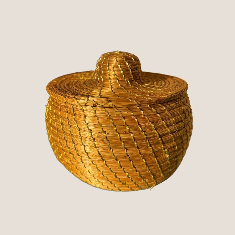 Dose Primavera – Handgemachtes Unikat aus Capim Dourado | Online kaufen bei Capido Shop